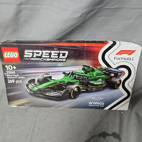 LEGO SPEED CHAMPIONS ASTON MARTIN ARAMCO F1 TEAM CAR SET – 77245