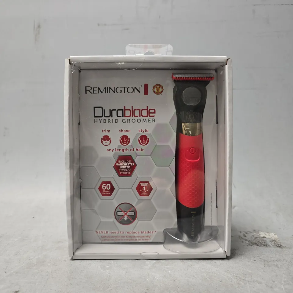 BOXED REMINGTON MANCHESTER UNITED EDITION DURABLADE HYBRID GROOMER 