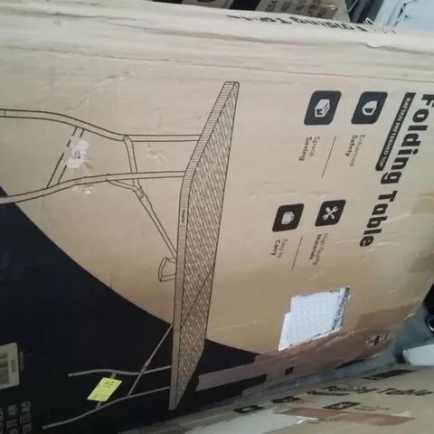 BOXED KEPLIN 6FT FOLDING TABLE 