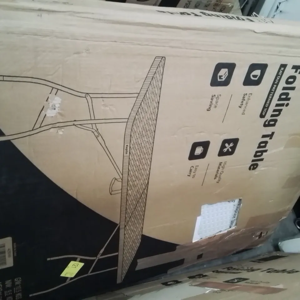 BOXED KEPLIN 6FT FOLDING TABLE 