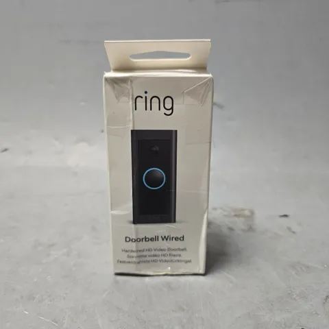 BOXED RING DOORBELL WIRED