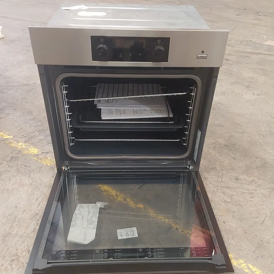 AEG BPS355020M BUILT IN A RATED SINGLE OVEN WITH STEAM FUNCTION