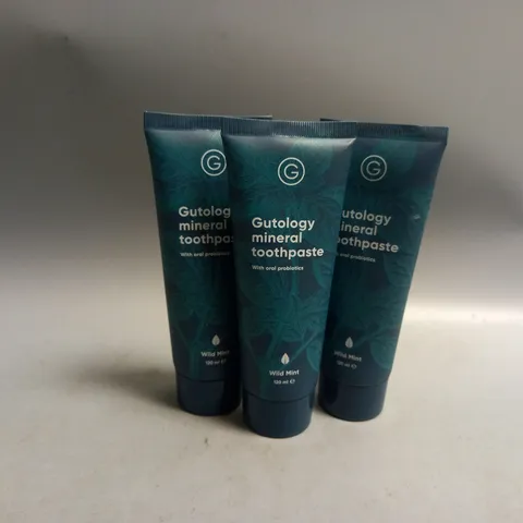 3 GUTOLOGY MINERAL TOOTHPASTE 120ML