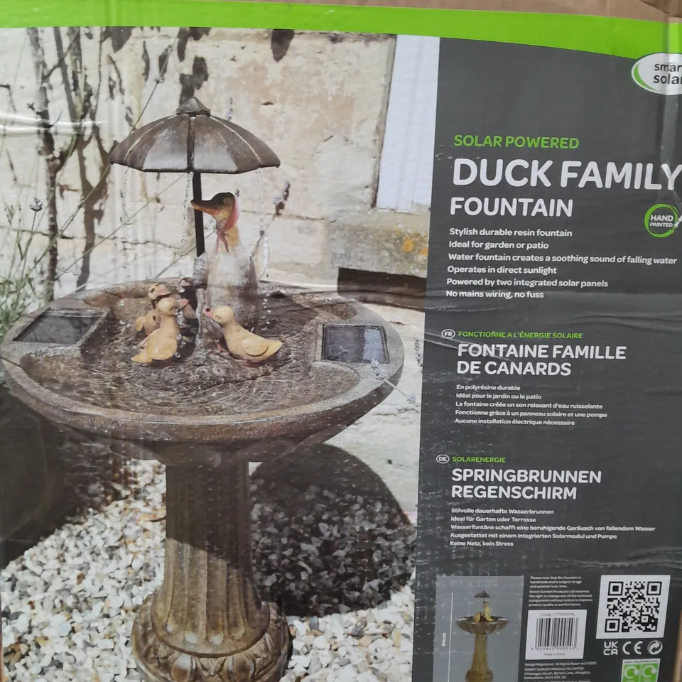 DUCK FAMILY SOLAR ON DEMAND WATER FEATURE