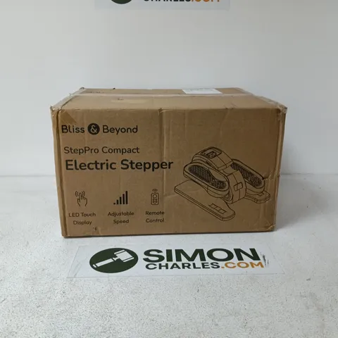 BLISS AND BEYOND STEPPRO COMPACT ELECTRIC STEPPER BOX