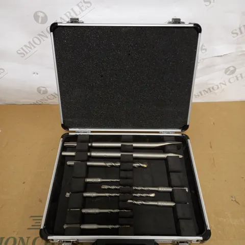 BOSCH PROFESSIONAL 11-PIECE SDS PLUS MIXED HAMMER DRILL BIT AND CHISEL SET (FOR CONCRETE AND MASONRY; ACCESSORIES FOR ROTARY HAMMERS)