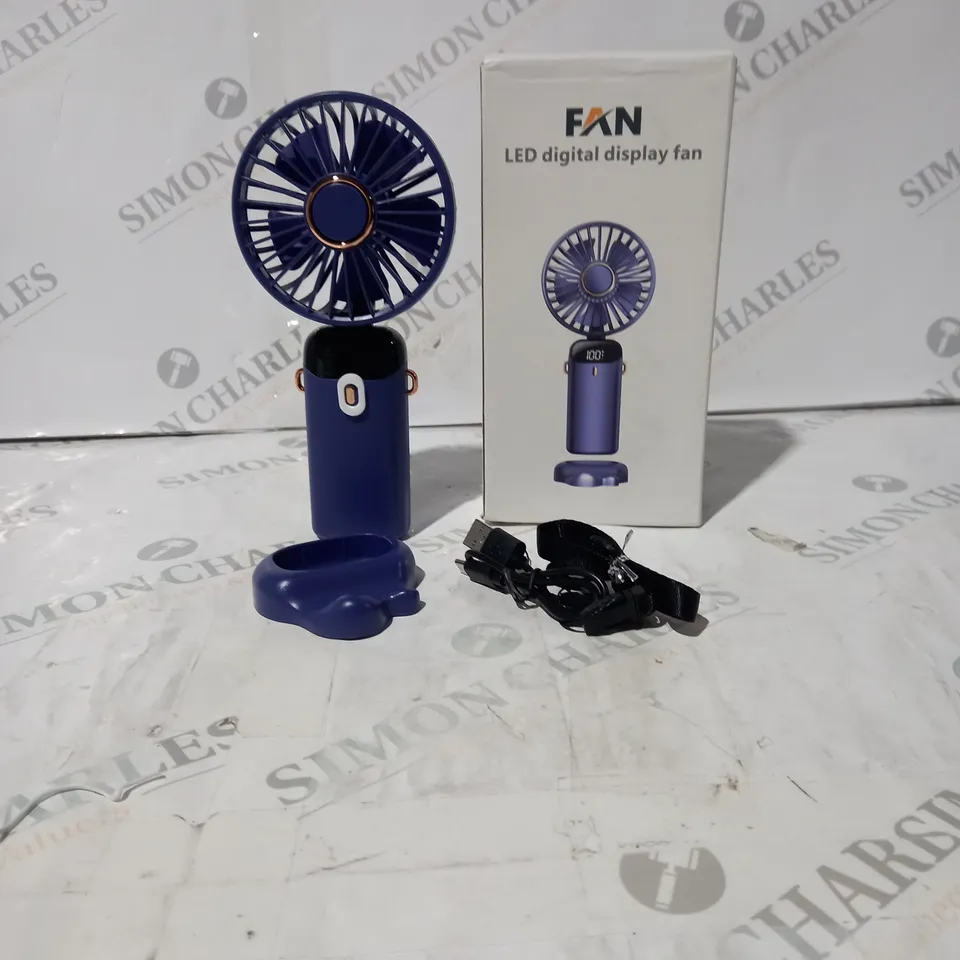 BOXED FAN LED DIGITAL DISPLAY FAN