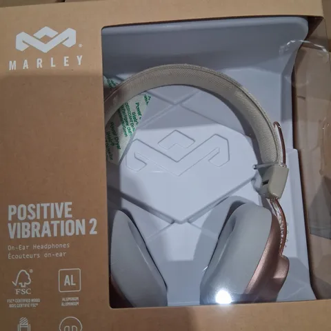 FOUR BRAND NEW BOXED HOUSE OF MARLEY POSITIVE VIBRATION 2 HEADPHONES EM-JH121-CP