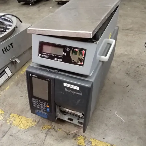 HERBERT BC-801 CHECK-WEIGHING SCALE & LABELER 