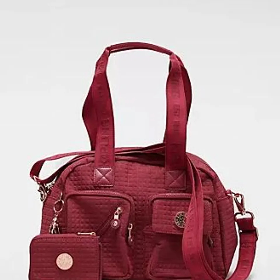 KIPLING CADE PREMIUM SHOULDER BAG & WALLET GEO BLACK