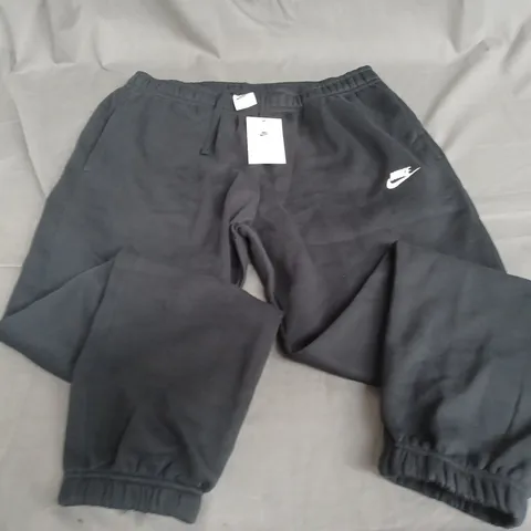 NIKE MENS BLACK JOGGERS - XL