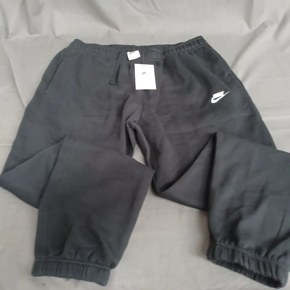 NIKE MENS BLACK JOGGERS - XL
