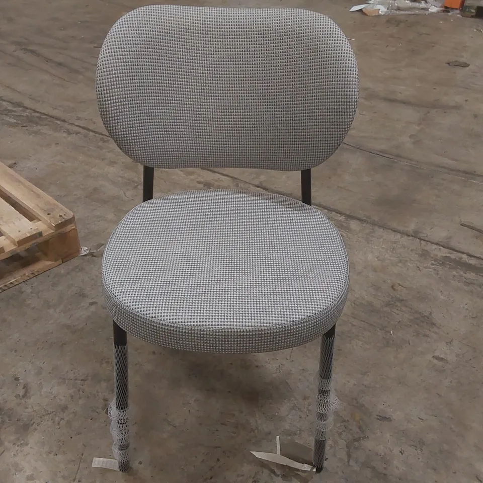 BOXED PAIR OF BESPOKE COCO OUTDOOR SIDE CHAIRS