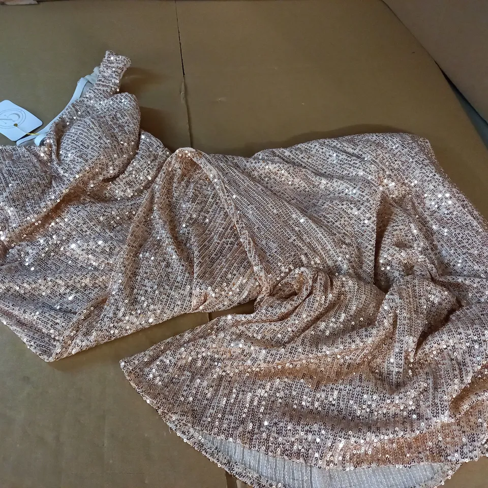 LAST QUEEN SEQUIN DRESS - S