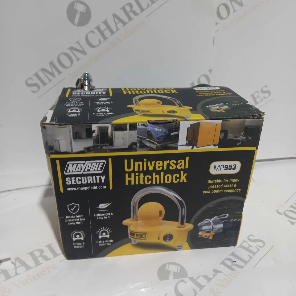 UNIVERSAL TRAILER & CARAVAN HITCH LOCK