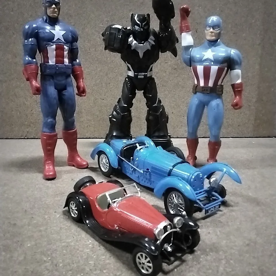 BOX CONTAINING CHILDREN'S TOY'S