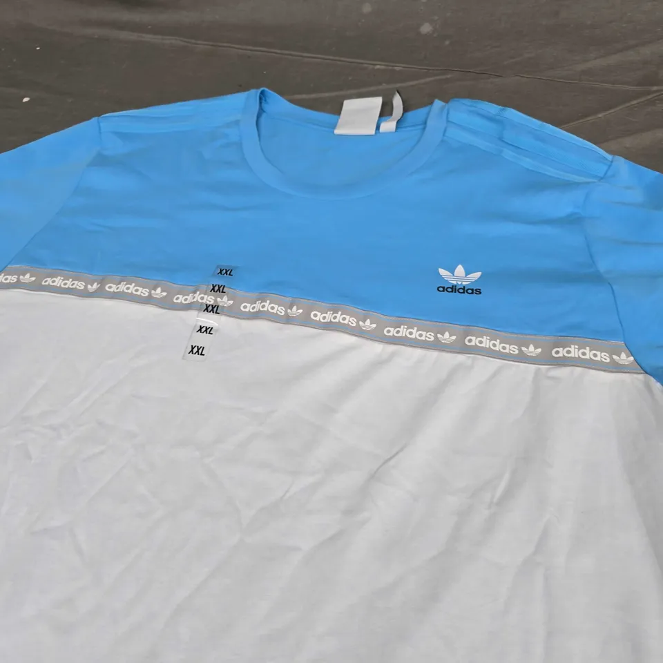 ADIDAS ORIGINAL LOGO T-SHIRT - SIZE 2XL