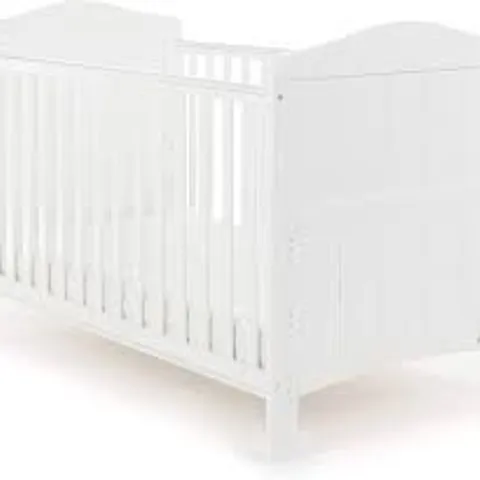 BOXED OBABY WHITBY COT BED - WHITE (1 BOX)