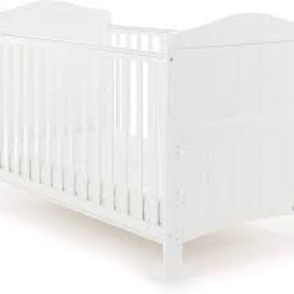 BOXED OBABY WHITBY COT BED - WHITE (1 BOX)