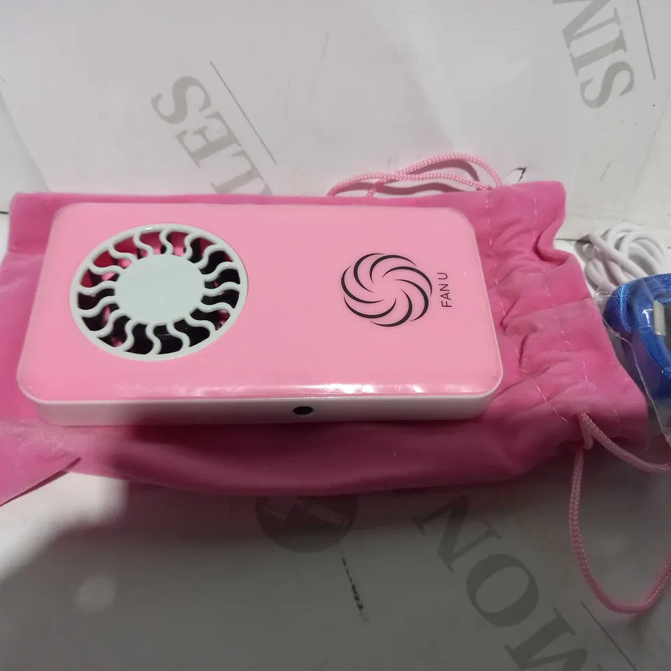 FAN U PORTABLE & RECHARGEABLE FAN