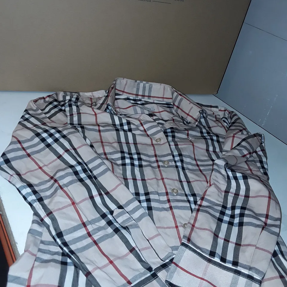 BURBERRY LONG SLEEVE SHIRT UK SIZE S
