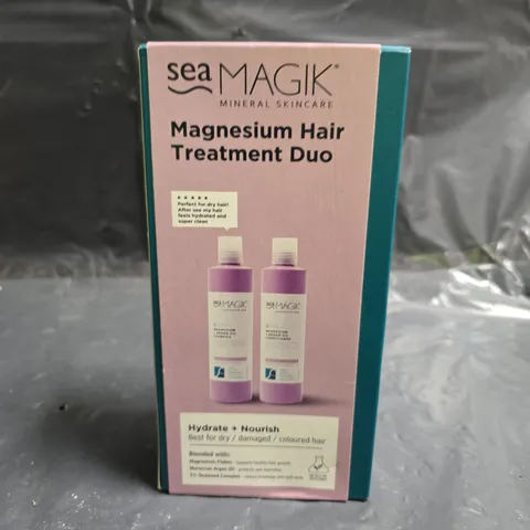 SEAMAGIK MAGNESIUM HAIR TREATMENT DUO – BOXED - 300ML PER BOTTLE
