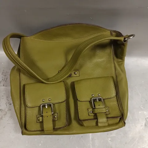 AIMEE KESTENBERG SADDLE BAG IN SOFT OLIVE