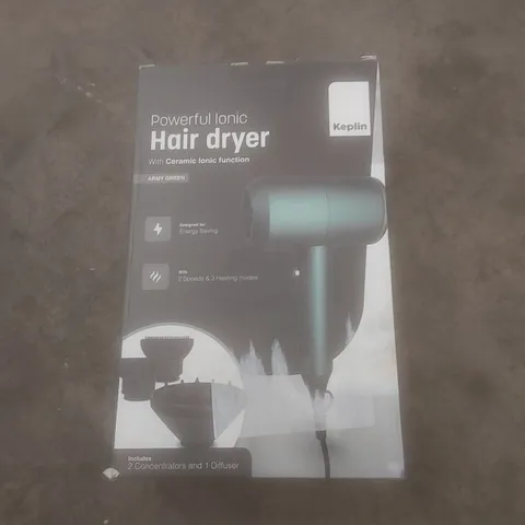 BOXED KEPLIN HAIR DRYER