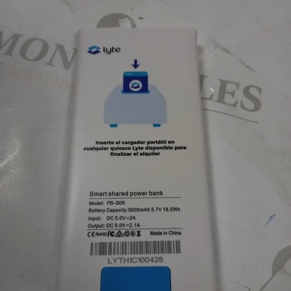 LYTE SMART SHARED POWER BANK PB-B09