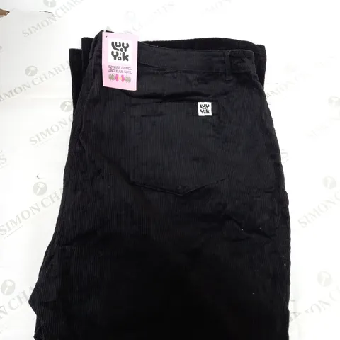 LUCY AND YAK ZIGGY CORD TROUSERS SIZE 50