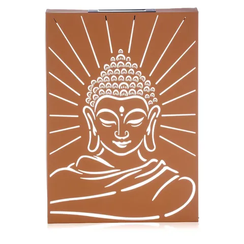 GARDEN REFLECTIONS LARGE RADIANT BUDDHA WALL ART