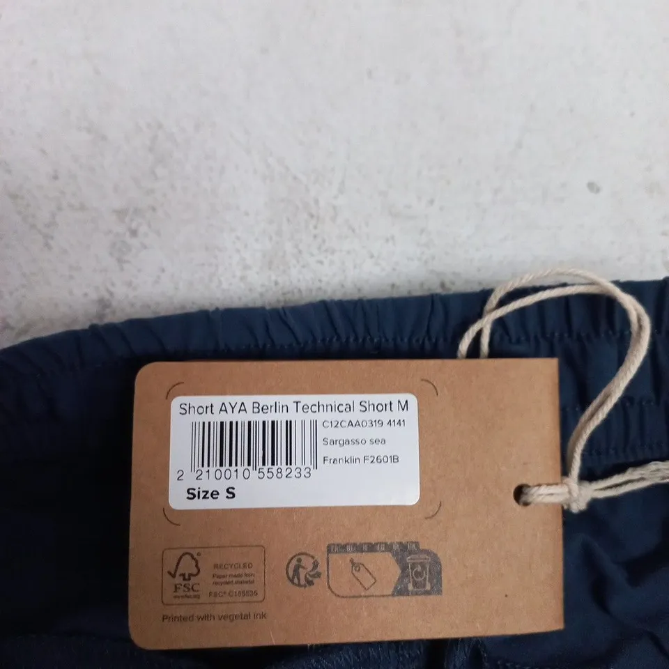AYACUCHO BERLIN TECHNICAL SHORT – NAVY – UK SIZE S