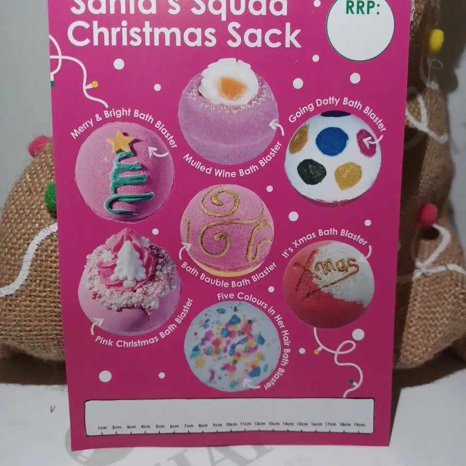LOT OF 3 BOMB COSMETICS SANTA'S SACK SQUAD GIFT SETS