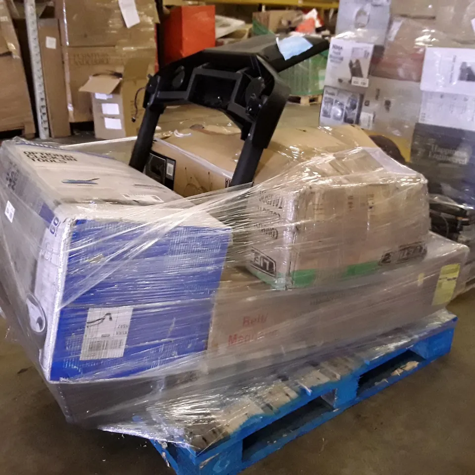 PALLET OF APPROXIMATELY ASSORTED HOUSEHOLD & ELECTRICAL ITEMS INCLUDING