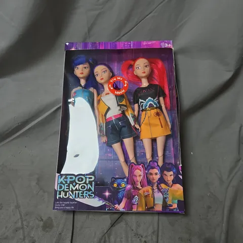 K-POP DEMON HUNTERS DOLLS SET (3 FIGURES) – BOXED