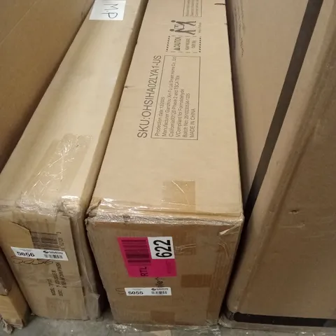 BOXED RATTAN STORAGE UNIT WITH DRAWERS - BROWN (1 BOX)