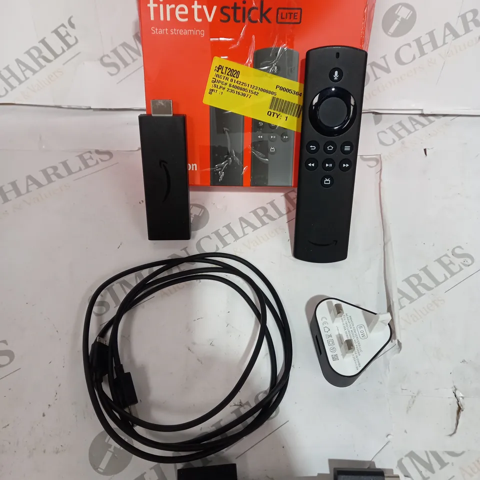 BOXED AMAZON FIRE TV STICK LITE