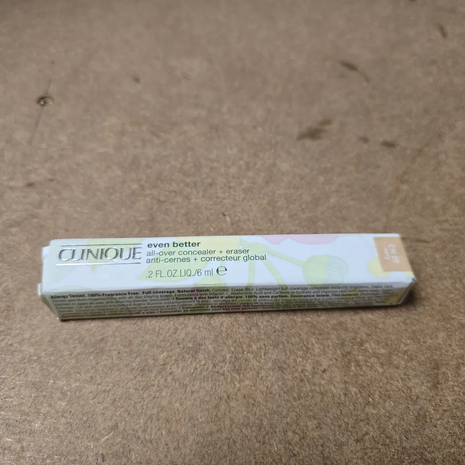 CLINIQUE EVEN BETTER ALL OVER CONCEALER AND ERASER CN 28 IVORY 6ML