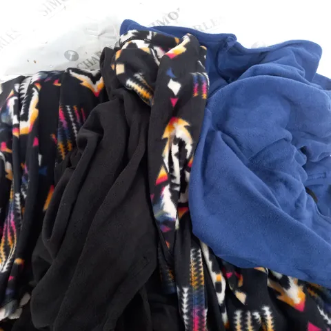 BOX OF APPROX. 5 FLEECY PONCHOS