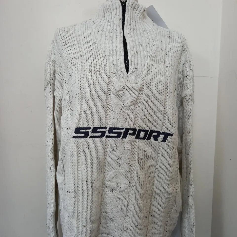 SISTER AND SEEKERS SSSPORT LIFESTYLE KNIT JUMPER SIZE S