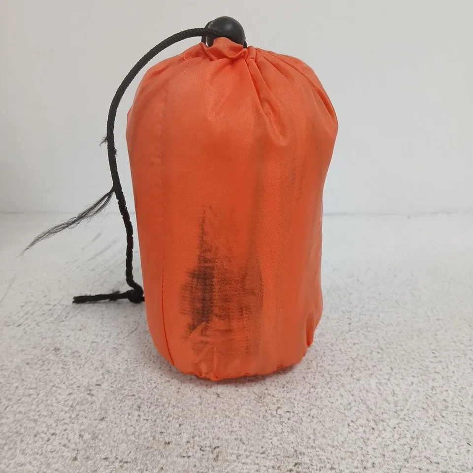 SUMMIT GEAR SUPALITE SLEEPING BAG – ORANGE, MADE IN UK, COMPACT STUFF SACK