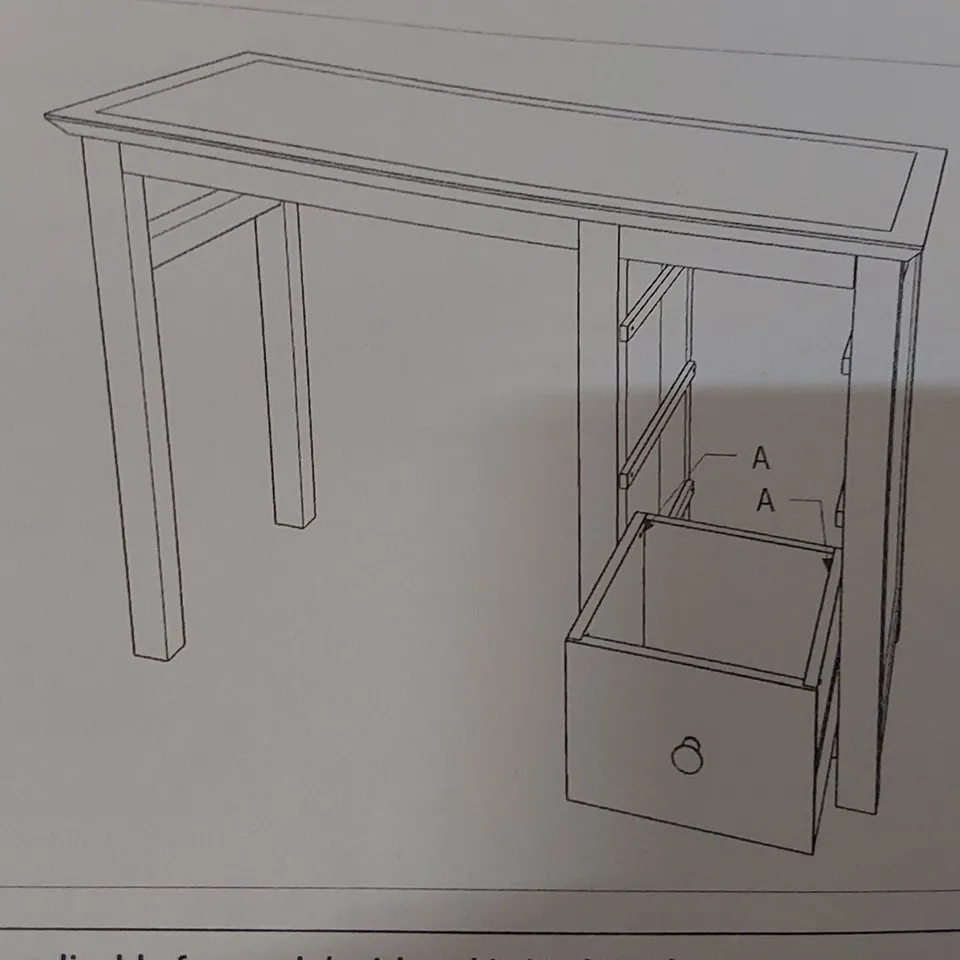 BOXED DRESSING TABLE (1 BOX)