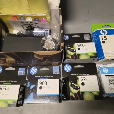APPROX 20 ASSORTED PINTER INK CARTRIDGES TO INCLUDE HP, CANON, G&G, ETC