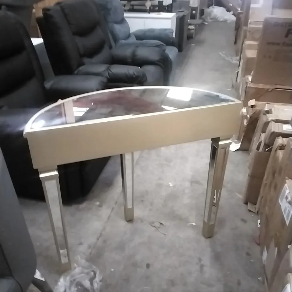 ANCUTA 90CM CONSOLE TABLE - GOLD 