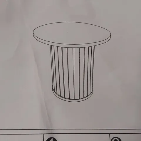 BOXED FRAME COFFEE TABLE WITH STORAGE