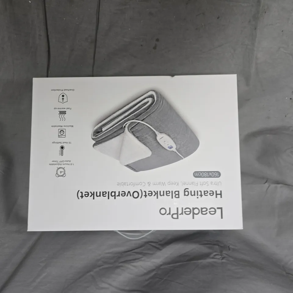 HEATING BLANKET (OVERBLANKET) – 160X80 CM – BOXED 