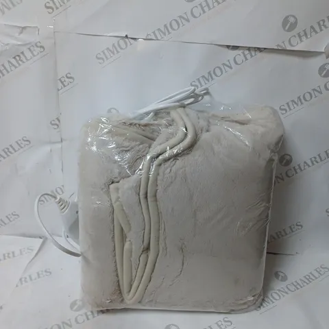 BOXED COZEE HOME HEATED BLANKET IN STONE