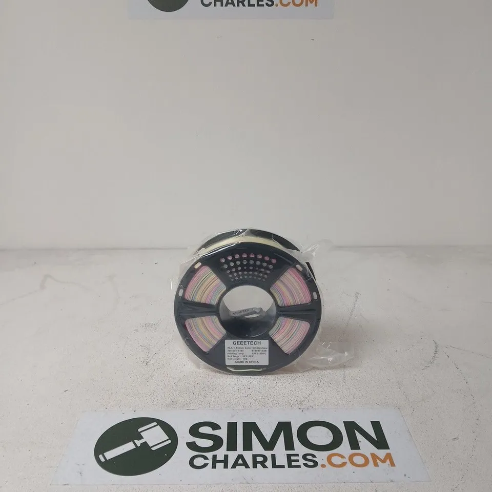 GEETECH PLA 1.75MM SILK RAINBOW FILAMENT – 1KG SPOOL
