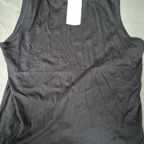 SWEATY BETTY ESSENTIAL SLEEVELESS TANK IN BLACK SIZE SMALL