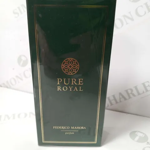 BOXED AND SEALED PURE ROYAL FEDERICO MAHORA 50ML PARFUM